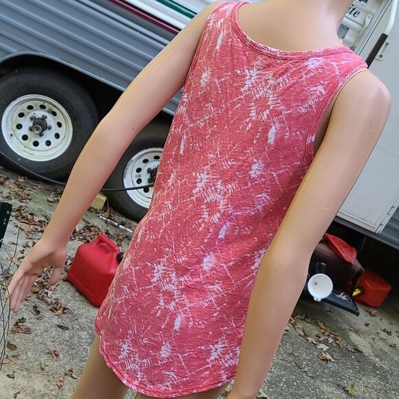 Eddie Bouer Tye-dye Pink Tank - Picture 6 of 6